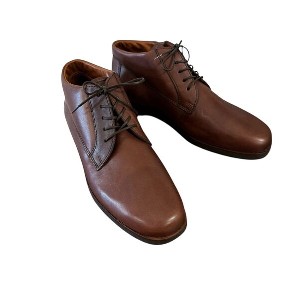Wolky NEW IN BOX 7 Medium Brown Leather Lace Up Oxford Comfort Shoes Mens main image 7